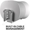 imageSanus Speaker Mount for Sonos Era 300  Low Profile Wall Mount with Easy 3Step Install ampamp Included Hardware  Single WhiteWhite Single