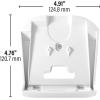 imageSanus Speaker Mount for Sonos Era 300  Low Profile Wall Mount with Easy 3Step Install ampamp Included Hardware  Single WhiteWhite Single