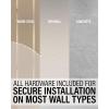 imageSanus Speaker Wall Mount for Sonos Era 300  Swivel ampamp Tilt Speaker Mount with Easy 15Minute Install  White 2PackBlack