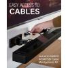 imageSanus Universal Extendable Soundbar Wall Mount  Compatible with Most Soundbars Under TV Speaker Mounts for an Easy ampamp Secure Installation of Your Soundbar
