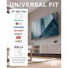 imageSanus Universal Low Profile Tilt TV Wall Mount for 37quot  80quot LED LCD ampamp Plasma TVs Eliminates Glare with 10 of Tilt ampamp PostInstall Adjustments  3 Step Install  Safety Certified  MLT14B1