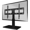 imageSanus VSTV1 Large TV Swivel Base  Universal Replacement Stand for 32quot 60quot Flat TV Screens Including Samsung Sony Vizio TCL ampamp More