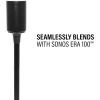 imageSanus Wireless Speaker Stand for Sonos Era 100  Pair Black  Perfect Stand Setup for Easy and Secure Mounting of New Sonos Era 100 Speakers  OSSE12B2Black Single