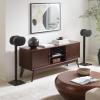 imageSanus Wireless Speaker Stands for Sonos ERA 300 Black  Pair Perfect Stand Setup for Easy and Secure Mounting of New Sonos Era 300 Speakers  OSSE32B2Black Pair