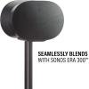 imageSanus Wireless Speaker Stands for Sonos ERA 300 Black  Pair Perfect Stand Setup for Easy and Secure Mounting of New Sonos Era 300 Speakers  OSSE32B2Black Pair