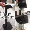imageSanus Wireless Speaker Stands for Sonos ERA 300 Black  Pair Perfect Stand Setup for Easy and Secure Mounting of New Sonos Era 300 Speakers  OSSE32B2Black Pair