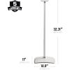 imageSanus Wireless Speaker Stands for Sonos ERA 300 Black  Pair Perfect Stand Setup for Easy and Secure Mounting of New Sonos Era 300 Speakers  OSSE32B2White Pair