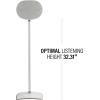 imageSanus Wireless Speaker Stands for Sonos ERA 300 Black  Pair Perfect Stand Setup for Easy and Secure Mounting of New Sonos Era 300 Speakers  OSSE32B2White