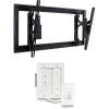 imageSANUS Advanced Tilt 4D Premium Universal Low Profile TV Mount for 42quot  90quot Flat Screen TVs ampamp inWall TV Power and Cable Management Kit