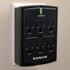 imageSANUS OnWall Low Profile 1080J Fireproof Surge Protector with 6 AC Outlets ampamp 3 Lines of Protection  Includes Power Signal Filtering Black