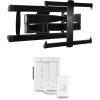 imageSANUS Premium Full Motion TV Wall Mount for TVs Up to 90quot with inWall Power Cable Management Kit