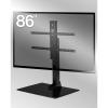 imageSANUS Universal TV Stand  Large Swivel Base Replacement TV Stand for Screens Up to 86quot  Swivels 70 Degrees ampamp Height Adjusts 8quot  Compatible with Sony Vizio TCL ampamp More