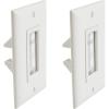 imageSANUS inWall Cable Management Kit  Hides AV Cables Behind The Wall  SAIWCM2W1