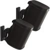 imageSanus Adjustable Speaker Wall Mounts Designed for SONOS ONE Play1 ampamp Play3  Pair WhiteBlack
