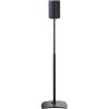 imageSanus HeightAdjustable Speaker Stands Pair for Sonos Era 100  Premium Speaker Stand wDurable Steel Design ampamp Builtin Cable Managment  Easy DIY Install  BlackBlack Single