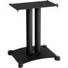 imageSanus SFC18B1 Steel Series 18quot Speaker Stand for Center Channel Speakers Black