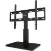 imageSanus VSTV1 Large TV Swivel Base  Universal Replacement Stand for 32quot 60quot Flat TV Screens Including Samsung Sony Vizio TCL ampamp More