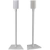 imageSanus Wireless Speaker Stand for Sonos Era 100  Pair Black  Perfect Stand Setup for Easy and Secure Mounting of New Sonos Era 100 Speakers  OSSE12B2White Pair