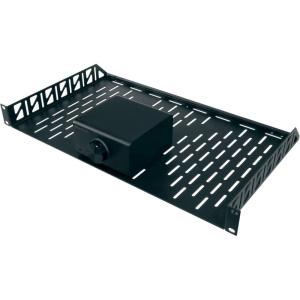 imageMiddle Atlantic 1SP Vented Utility Shelf Accessories and Cables