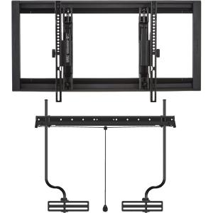 imageSANUS Advanced Universal Tilt 4D Premium TV Wall Mount Bracket for Most 42quot 90quot Flat Screen TVs ampamp SANUS Soundbar Mount for TV Mount Bracket  Height ampamp Depth Adjustments