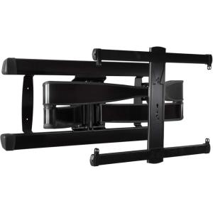 imageSANUS Full Motion TV Wall Mount for 42 to 90 TVs up to 125lbs  Extend Swivel Tilting TV Mount  Easy 3 Step DIY Install w Included Hardware  Black FinishSingle