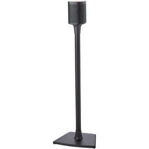 imageSANUS Wireless Sonos Speaker Stand for Sonos One Play1 ampamp Play3  AudioEnhancing Design with Builtin Cable Management  Pair Black  WSS22B1Black