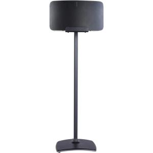 imageSANUS Wireless Speaker Stand for Sonos Five and Sonos Play5  Audio Enhancing Design for Vertical ampamp Horizontal Audio with Builtin Cable Management ampamp Premium Alloy Materials WSS52W2 BlackBlack