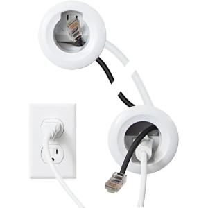 imageSANUS inWall Cable Management Kit for Speakers ampamp TVs  Conceal Cables When Mounting Speakers Or TVs On The Wall  Prewired for Easy InstallWSIWP1W1