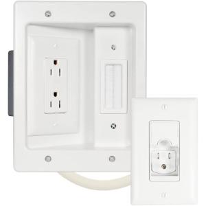 imageSANUS inWall TV Power and Cable Management Kit White