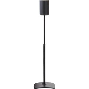 imageSanus HeightAdjustable Speaker Stands Pair for Sonos Era 100  Premium Speaker Stand wDurable Steel Design ampamp Builtin Cable Managment  Easy DIY Install  BlackBlack Single