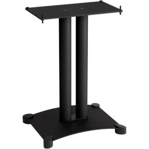 imageSanus SFC22B1 Steel Series 22quot Speaker Stand for Center Channel Speakers Black
