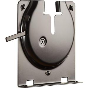 imageSanus Wall Mount for Sonos Amp  Slim Black Design with Lockable Latch for Security  Low Profile Bracket Design Mounts in Any Orientation  Builtin Cable Management ampamp Easy 15Minute Install 