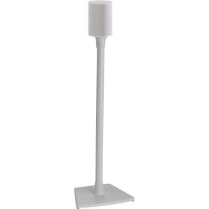 imageSanus Wireless Speaker Stand for Sonos Era 100  Pair Black  Perfect Stand Setup for Easy and Secure Mounting of New Sonos Era 100 Speakers  OSSE12B2White Single
