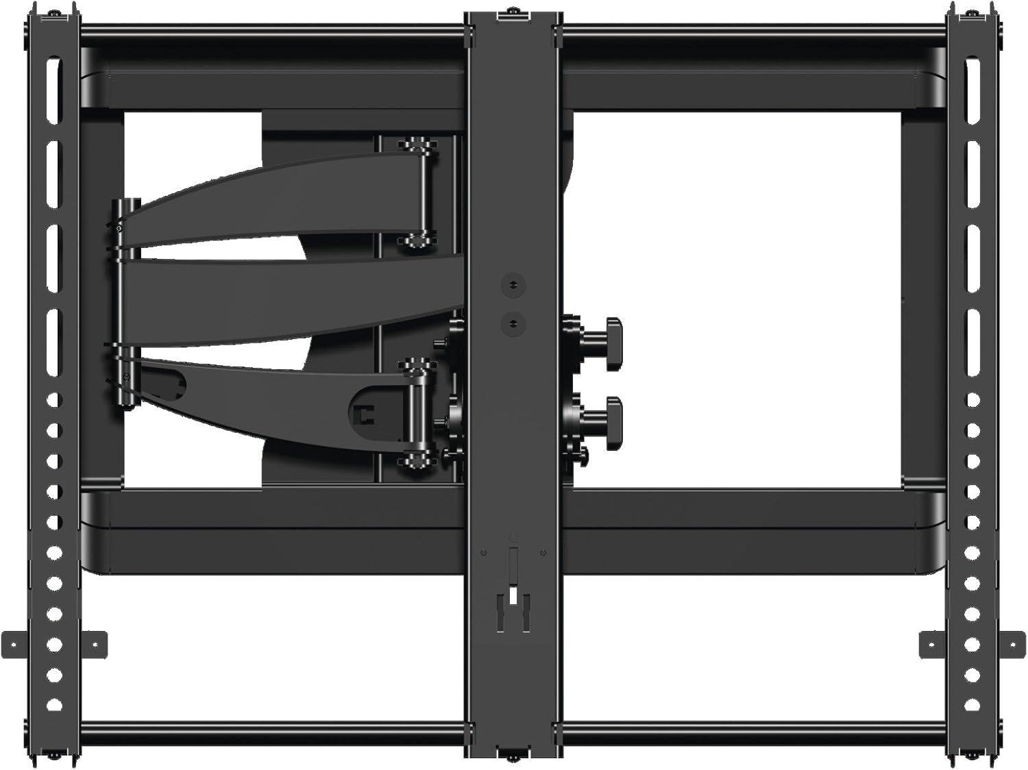 imageSanus Premium Full Motion TV Wall Mount Bracket for 37quot50quot TVs Features 15 of Tilt 90 of Swivel ampamp Post Install Centering  Vmf620B1