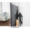 imagePremium Series Tilting Tv Wall Mount for Most 42quot  90quot FlatPanel Tvs BLT2B1 Black  New