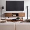 imageSANUS Speaker Stands for Roku Wireless  Fixed Height Speaker Stands Pair Designed Exclusively for Roku Soundbar ampamp Sound System  Includes Carpet Spikes ampamp Rubber Pads