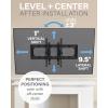 imageSANUS Preferred Extendable Tilt TV Wall Mount for 42 to 90 inch Screens up to 150lbs  57 Extension Provides Max 12 deg Tilt to Reduce Glare  Easy DIY Install wIncluded Hardware  SLT4B1