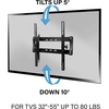 image:imageMade for Amazon Universal Tilting TV Wall Mount for 3255 TVs and Compatible with Amazon Fire TVs